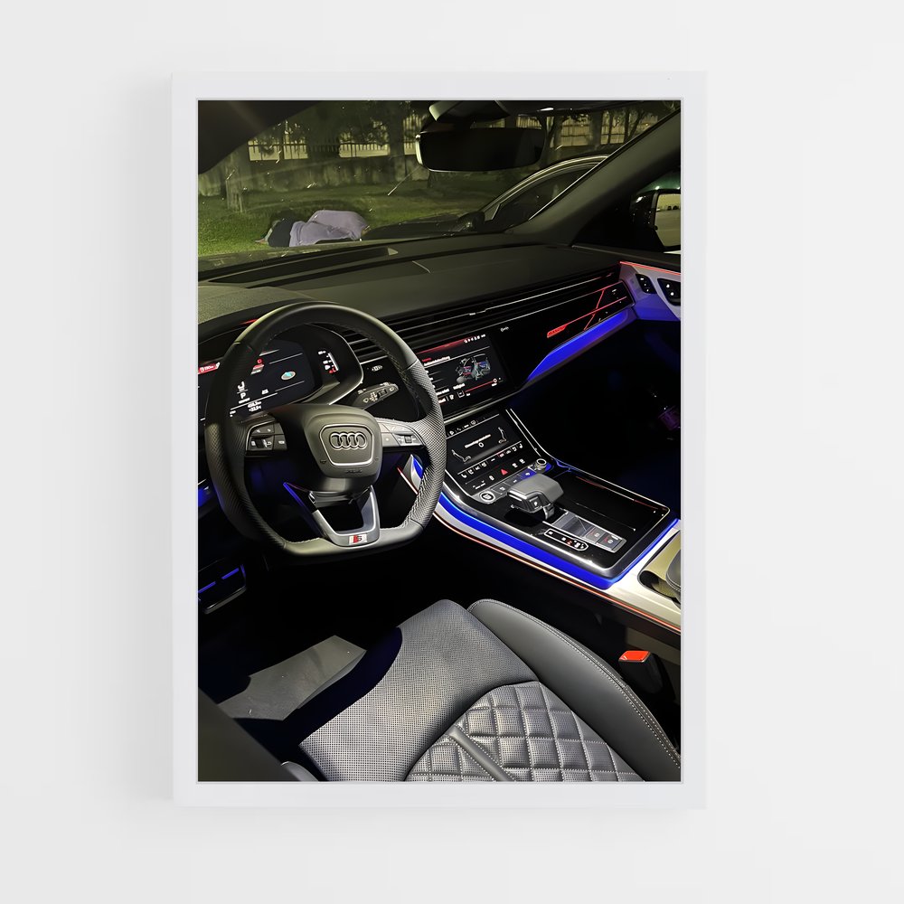 Poster Luxe Sportif – affiche Audi (vue 3)